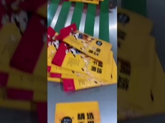 Stickstofffüllende Lebensmittelverpackungstüten Knuspelfrites 100g Aluminiumfolie Stehbeutel