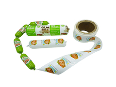 20 mm Kaliber Logo Flexographie Druck Kunststoff Wurst Gehäuse