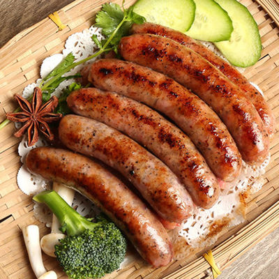 Halal-zertifizierte Kuhhaut-Kollagen-Gehäuse 15 Meter/Strang für essbare Wurst
