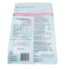 Acht Seiten, die Nahrungsmittel-Verpackungsmaterialien wiederversiegelbare Nylon-Doypack-Taschen für gefrorene Garnelen versiegeln
