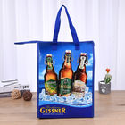 Picknick Tote Bag Insulated With Zipper Soems Logo Printed Cooler Handbag Lunch