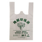 Nahrungsmitteltaschen PBAT Eco freundliche biologisch abbaubare Winkel- des Leistungshebelslebensmittelgeschäft-T-Shirt Einkaufstaschen