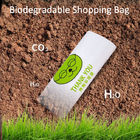 Supermarkt-weißes wiederverwendbares biologisch abbaubares Westen-Tasche Soem Logo Printing