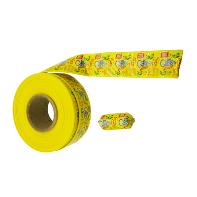 Flexographie mit 40 mm-Kaliber-Logo, Druck von Plastikwursthülsen für Würste