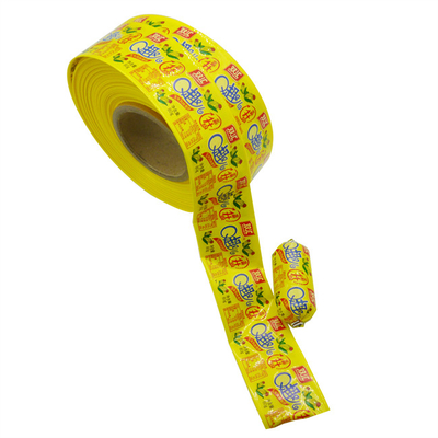 Flexographie mit 40 mm-Kaliber-Logo, Druck von Plastikwursthülsen für Würste