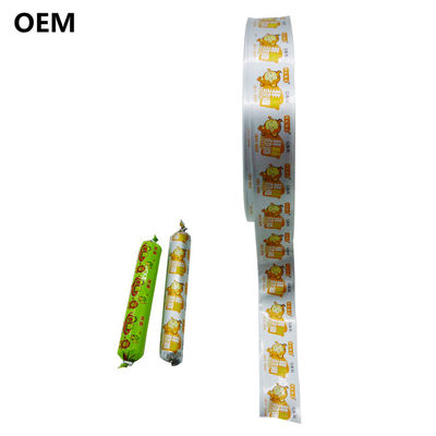 Kingred 40mm Kaliber Flexographie Druck Kunststoff Wurst Gehäuse für Wurst