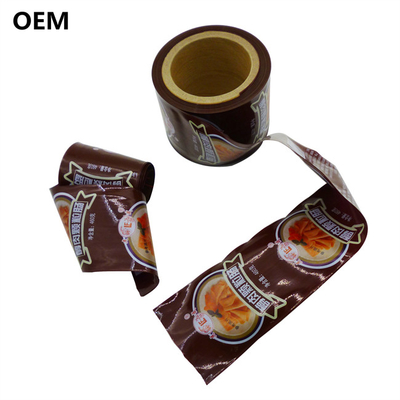 Kostenlose Probe Hohe Barriere Schnitte Flexographie Druck Logo Druck Polyamid Wurst Gehäuse für Wurst