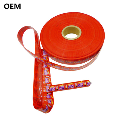 Customisierte OEM-Markenlogo-Druck-Food-Grade-PVDC-Wurst-Hülle-Film
