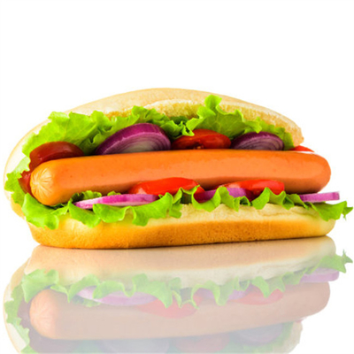 Schnell abschälende Hotdog-Hülsen