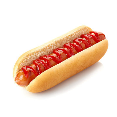 Farbe: roter Königrot Hochdurchlässiger Rauchstoff-Zellulose-Hülle Vegane Wurst-Hülle