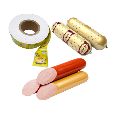 Polyamid-Wurstgehäuse kostenlose Probe Hohe Barriere-Schnitte Flexographie Druck Logo Druck Wurstgehäuse für Wurst