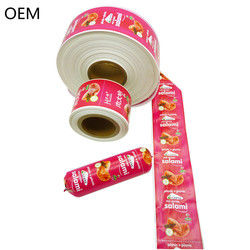 Kingred Verschiedene Farben Custom Logo Flexographie Druck 5 Schicht Wurst Gehäuse