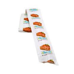 OEM-Wurstverpackung farbenfrohe Kunststoffwursthülsen Flexographie Druck Markenlogo Fleischwurstverpackung