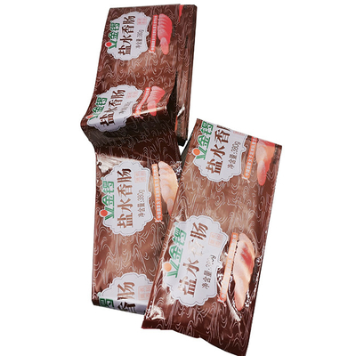 Kunststoff-Wurstgehäuse mit benutzerdefiniertem Logo Flexographie-Druck Kunststoff-Rindfleisch-Wurstgehäuse