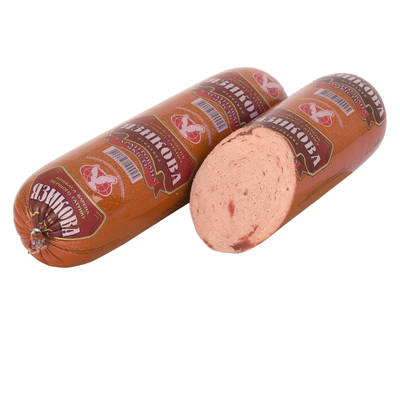 Kunststoff-Wurstgehäuse mit benutzerdefiniertem Logo Flexographie-Druck Kunststoff-Rindfleisch-Wurstgehäuse