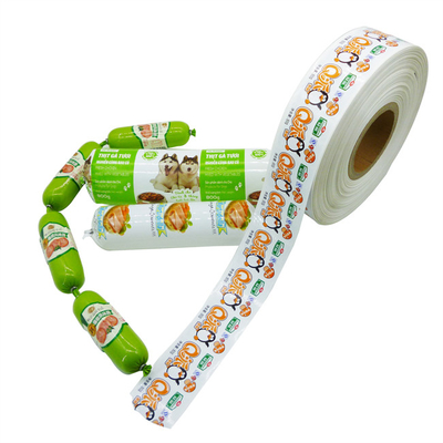 Würstchen Hülle Lebensmittelqualität Würstchen Verpackung Custom Flexographie Druck Markenlogo Würstchen Hülle