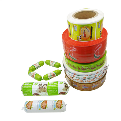 Hochwertige Custom Mortadella Verwendung Kunststoff Wurst Gehäuse Geruchlos Kunststoff Gehäuse für Wurst