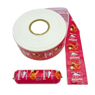 Flexographie Druck farbenfroher Kunststoffhülsen