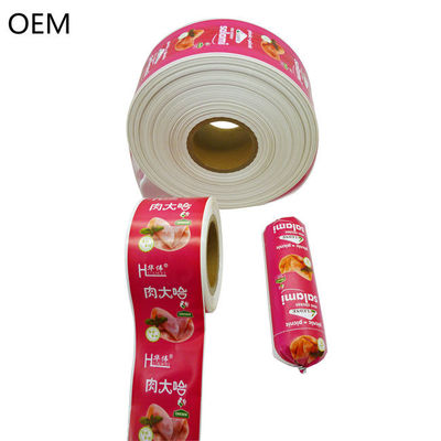 Flexographie Druck farbenfroher Kunststoffhülsen