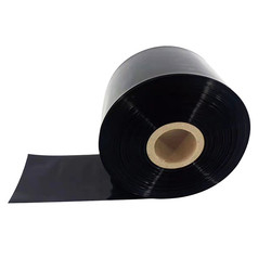60 mm Rollen Wurstfarbe Gehäuse Geruchlose Kunststoffgehäuse benutzerdefinierte Flexographie Druckgehäuse