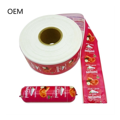 OEM-Flexographie-Druck Custom-Logo Wurst Verpackung Kunststoffhülsen Sichere Farbhülsen