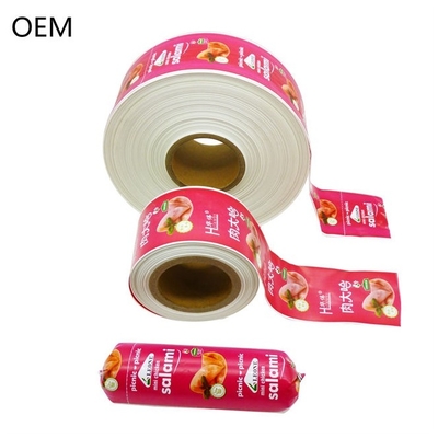 OEM-Flexographie-Druck Custom-Logo Wurst Verpackung Kunststoffhülsen Sichere Farbhülsen