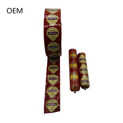 Kingred Custom Marke Kunststoffhülsen Lebensmittelqualität Wurst Verpackung Großhandel OEM