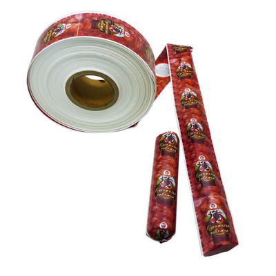 Customisierte OEM-Markenlogo-Druck-Food-Grad-PVDC-Wurstdeckel