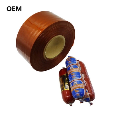 Customisierte OEM-Markenlogo-Druck-Food-Grad-PVDC-Wurstdeckel