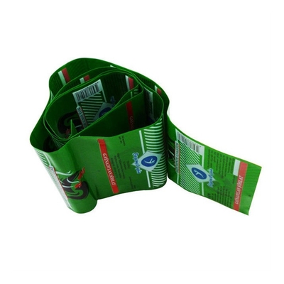 OEM-Wurst farbenfrohe Kunststoff-Wurst Hülsen kundenspezifische Marken-Logo Wurst Hülsen