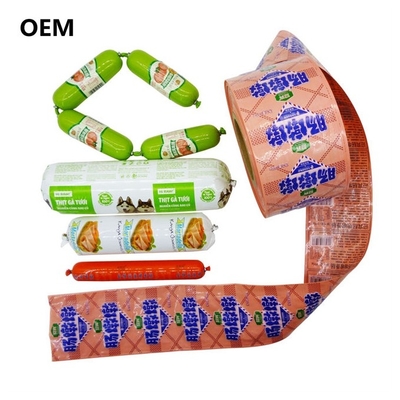Warme neue Produkte gedruckt keine essbare Nahrung Verwenden Kunststoff Wurst Gehäuse 40um zum Kochen