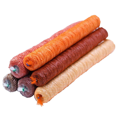 Strick-Typ-Wurst-Gehäuse ohne leicht zu zerbrechende Flexographie-Druck-Gehäuse aus Kunststoff