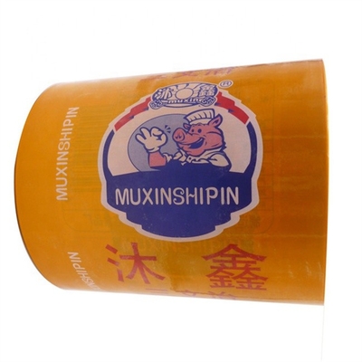 Kunststoffhülle flexographischer Druck