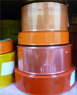PVDC-Wurstgehäuse Flexographie Druck Hochbarriere Zoll Logo gedruckt Wurstgehäuse