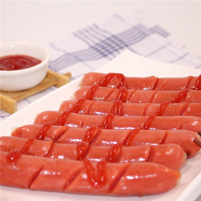 Lebensmittelqualität Natürliches essbares Kollagen-Wurstgehäuse für gebratene Wurst