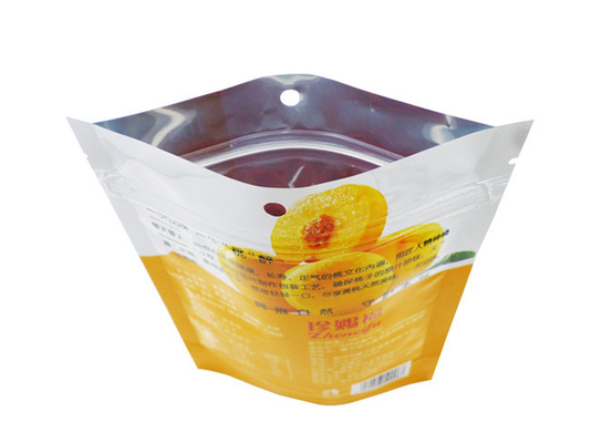 Digitales Drucken Snacks Verpackung Plastiktüten feuchtigkeitsdichte Reißverschluss Stand-up Taschen niedriger Preis maßgeschneidert