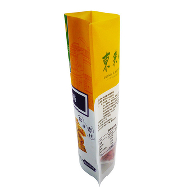 Durchsichtige Lebensmittelverpackung Kunststoffbeutel Druckmarken-Logobeutel