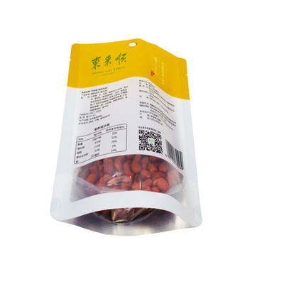 Durchsichtige Lebensmittelverpackung Kunststoffbeutel Druckmarken-Logobeutel