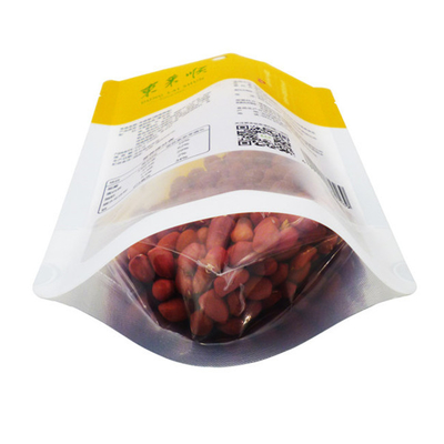 Durchsichtige Lebensmittelverpackung Kunststoffbeutel Druckmarken-Logobeutel