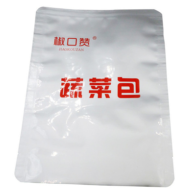 Feuchtigkeitsbeständige Aluminiumfolie aufrechte Tasche Snackverpackung Wärmesiegel Tasche