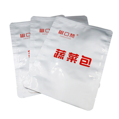 Feuchtigkeitsbeständige Aluminiumfolie aufrechte Tasche Snackverpackung Wärmesiegel Tasche