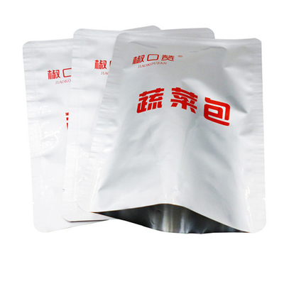 Feuchtigkeitsbeständige Aluminiumfolie aufrechte Tasche Snackverpackung Wärmesiegel Tasche