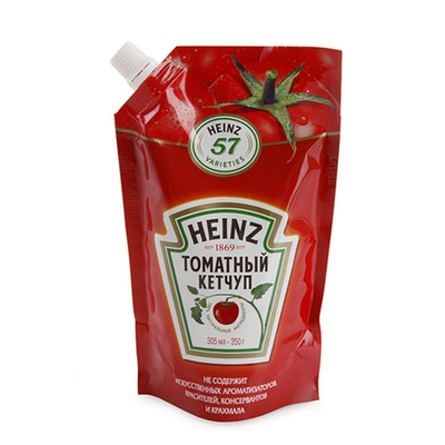 Zusammengestellte Großhandels-Marmelade-Tasche mit Plastikdüse