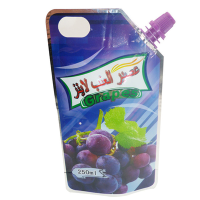 Billige Liquid-Taschen im Großhandel Saft selbsttragende Plastiktüten Digitaldruck Logo