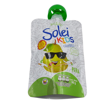 Nachgefertigte tragbare wiederverwendbare Fruchtsäfte Getränke Chili-Sauce Tomaten Ketchup-Taschen Stehen Sie auf Plastikflüssigkeit Verpackung Spülbeutel