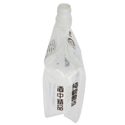 Billiges, selbsttragbares Verpackungsbeutel mit Plastik-Saugdüse, digitaler Druck, benutzerdefiniertes Logo