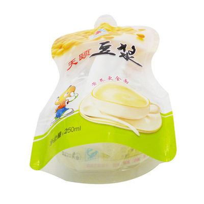 OEM-Logo-Druck Selbsttragende Sprühtasche Jelly Snack-Tasche