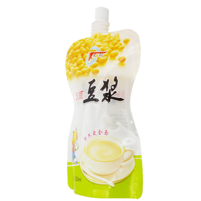 OEM-Logo-Druck Selbsttragende Sprühtasche Jelly Snack-Tasche