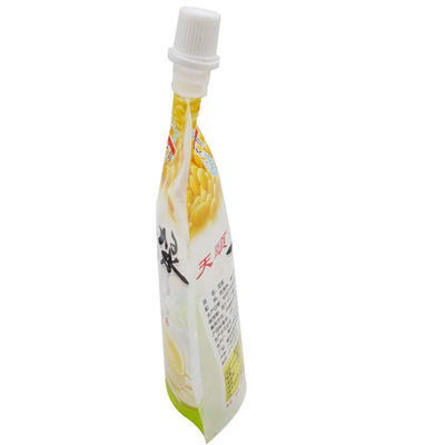 OEM-Logo-Druck Selbsttragende Sprühtasche Jelly Snack-Tasche