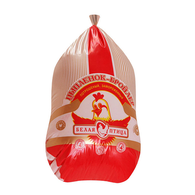 Custom-Marken-Logo Wärmeschrumpfstoffbeutel Geflügelfleisch Vakuumverpackungstüte Digitaldruck günstiger Großhandel